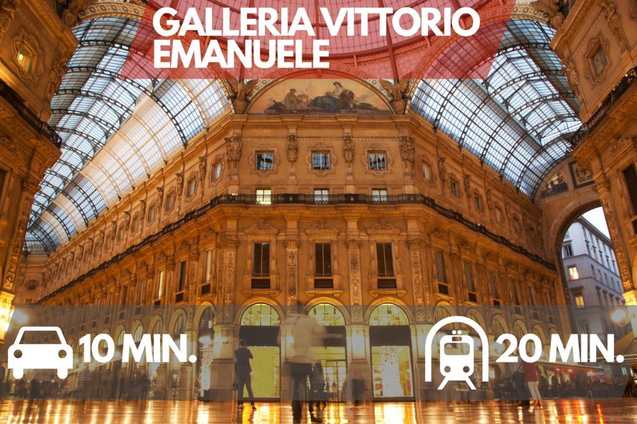 米兰Navigli Design Loft - 7 Stops From Duomo, Ac, Netflix公寓 外观 照片