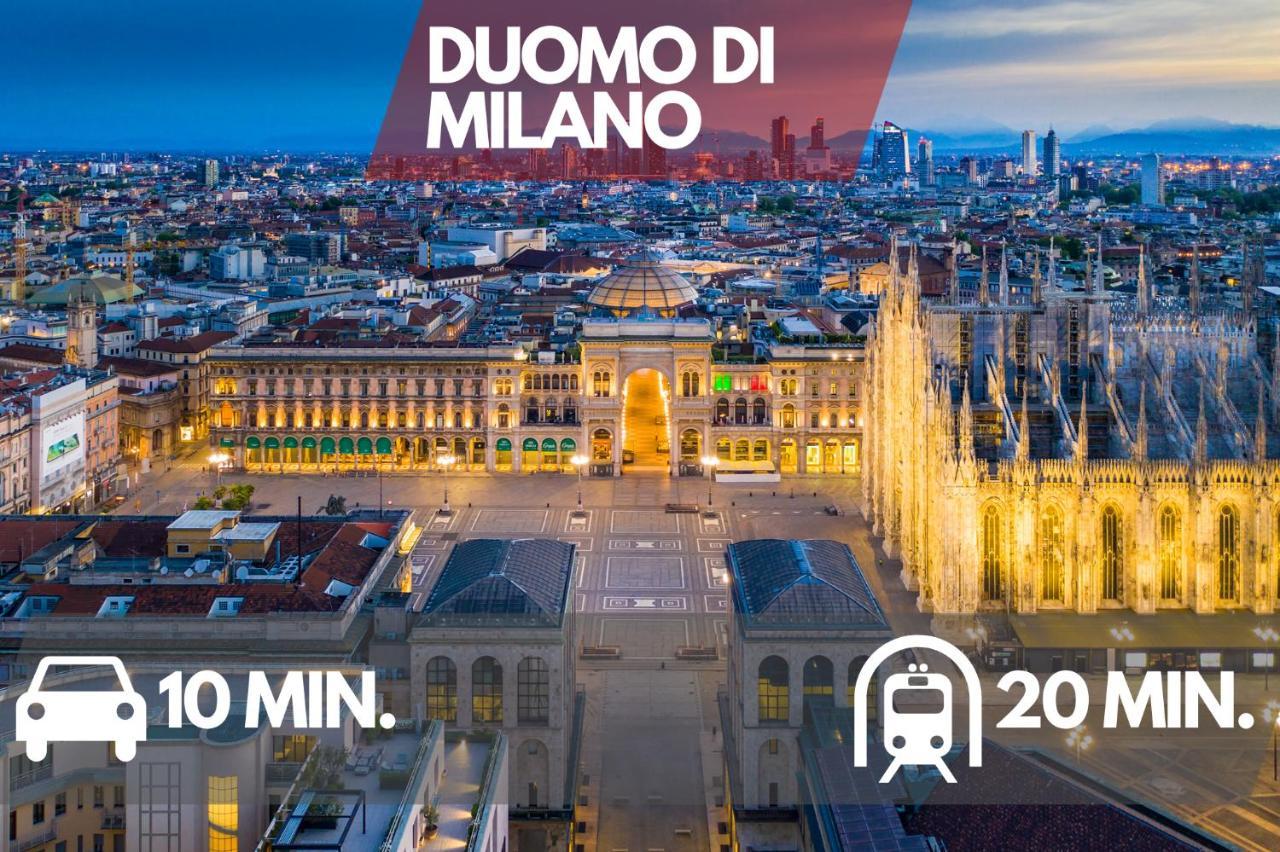 米兰Navigli Design Loft - 7 Stops From Duomo, Ac, Netflix公寓 外观 照片